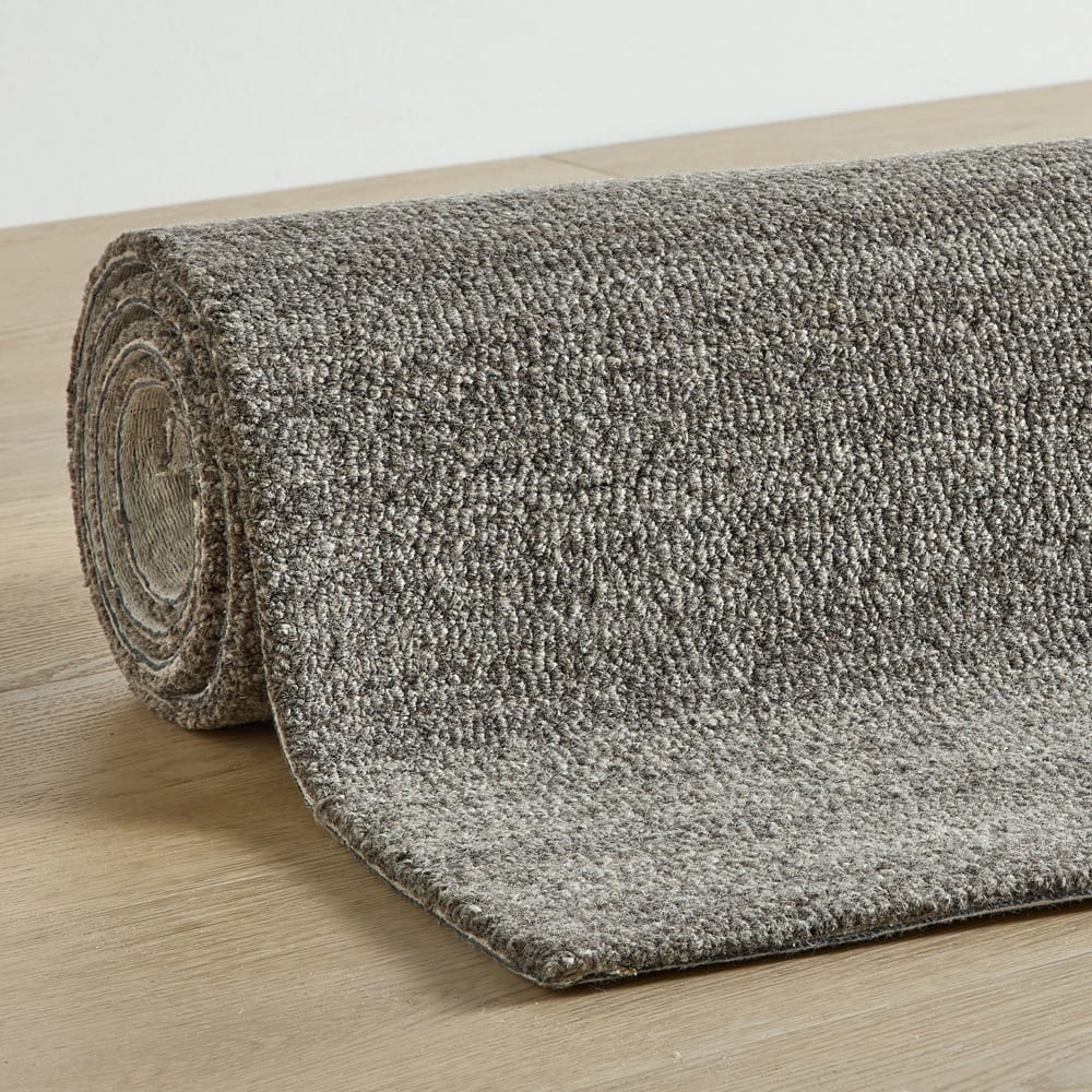 Tapis de salon tufté main - gris 70x140 cm — vue 4