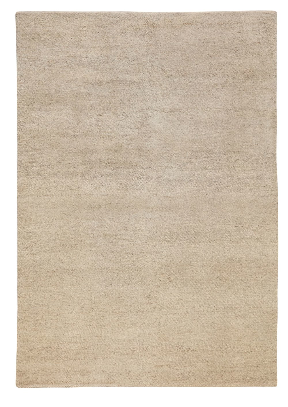 Tapis de salon noué à la main - sable 40x60 cm