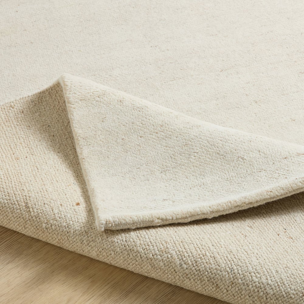 Tapis de salon noué à la main - beige 40x60 cm — vue 4