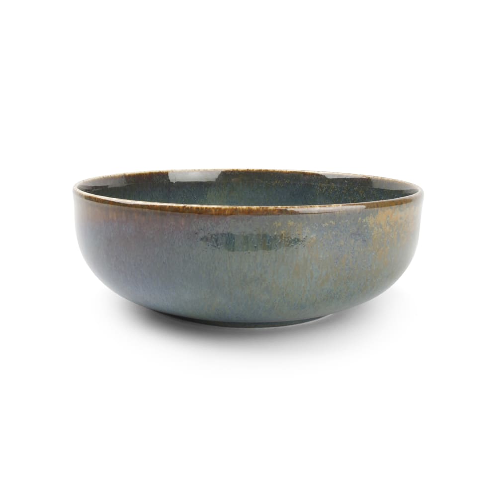 Bol vert en porcelaine 21xh7,5cm