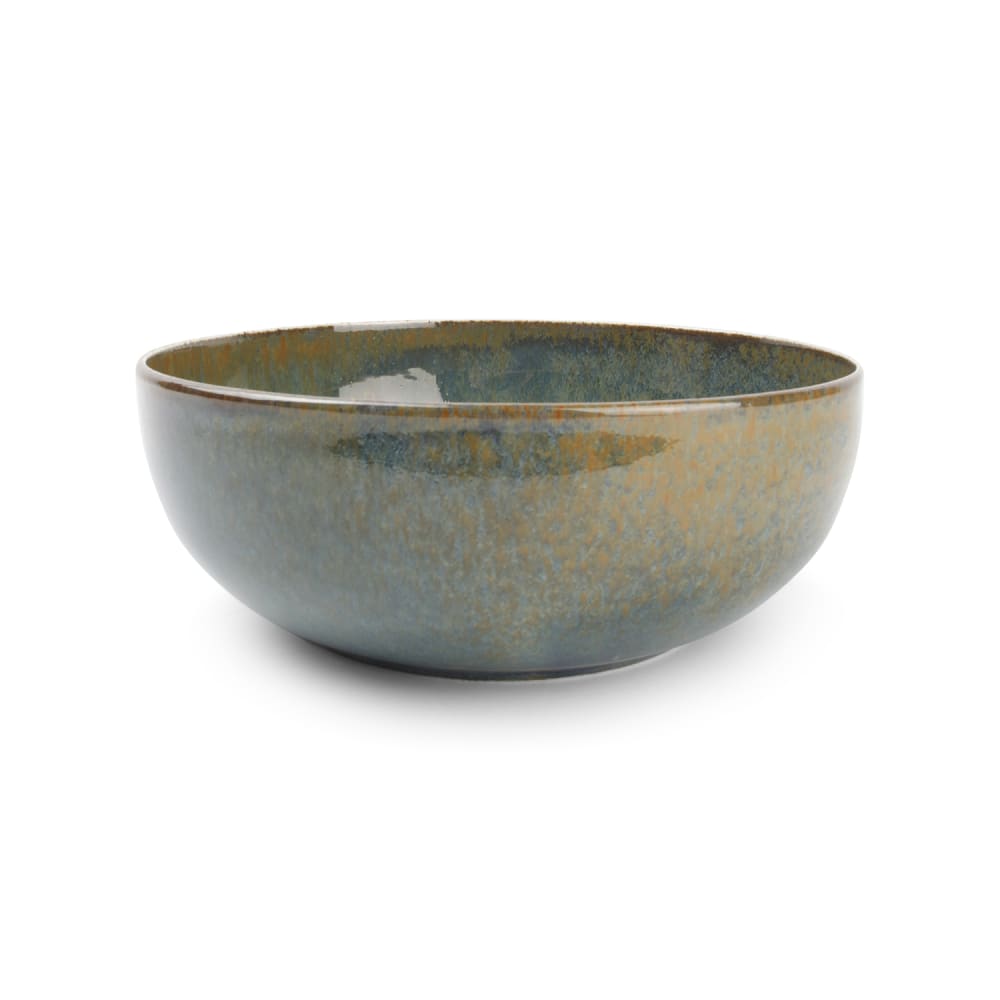 Bol vert en porcelaine 23xh8,5cm
