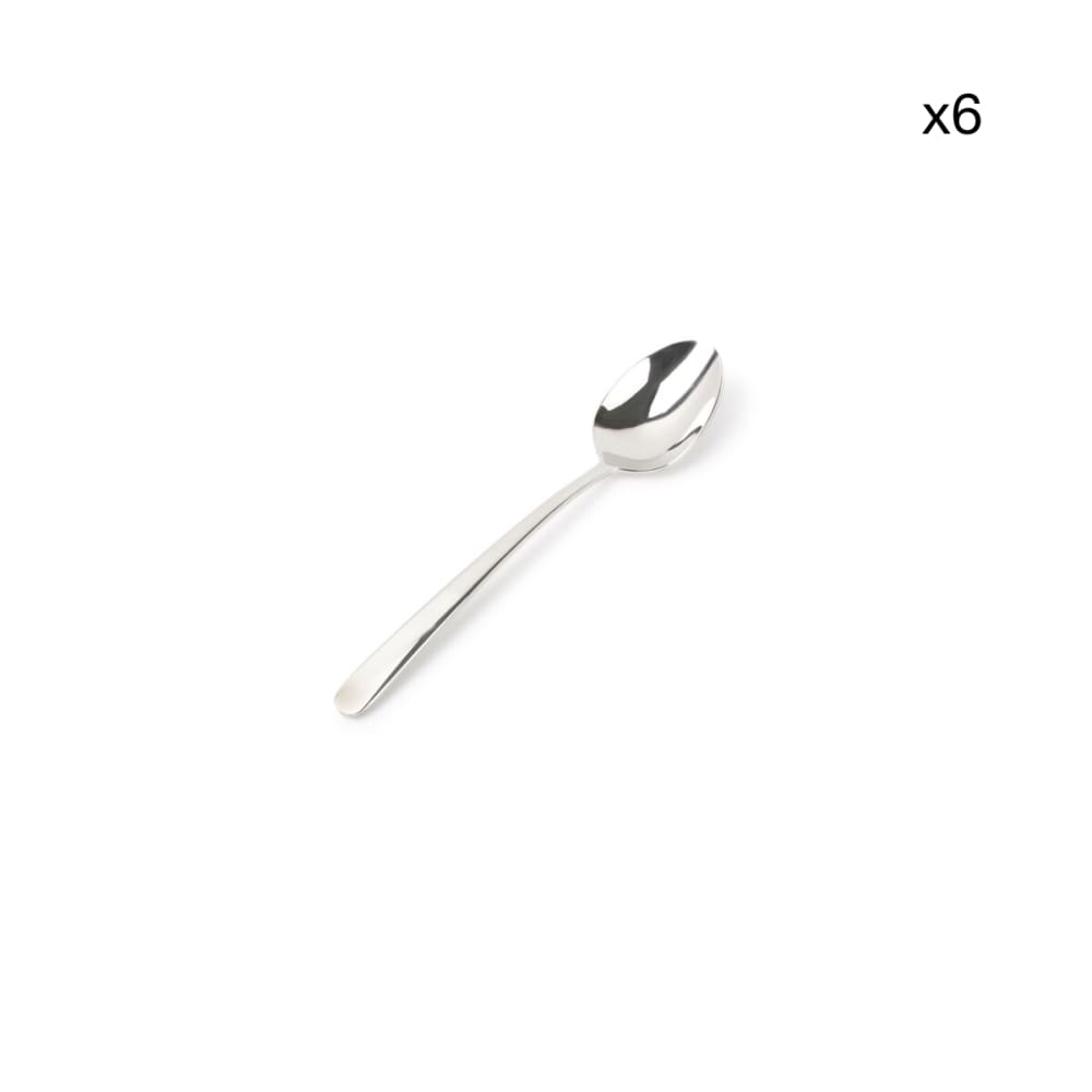 Lot de 6 cuillère de table argent en métaux 21cm