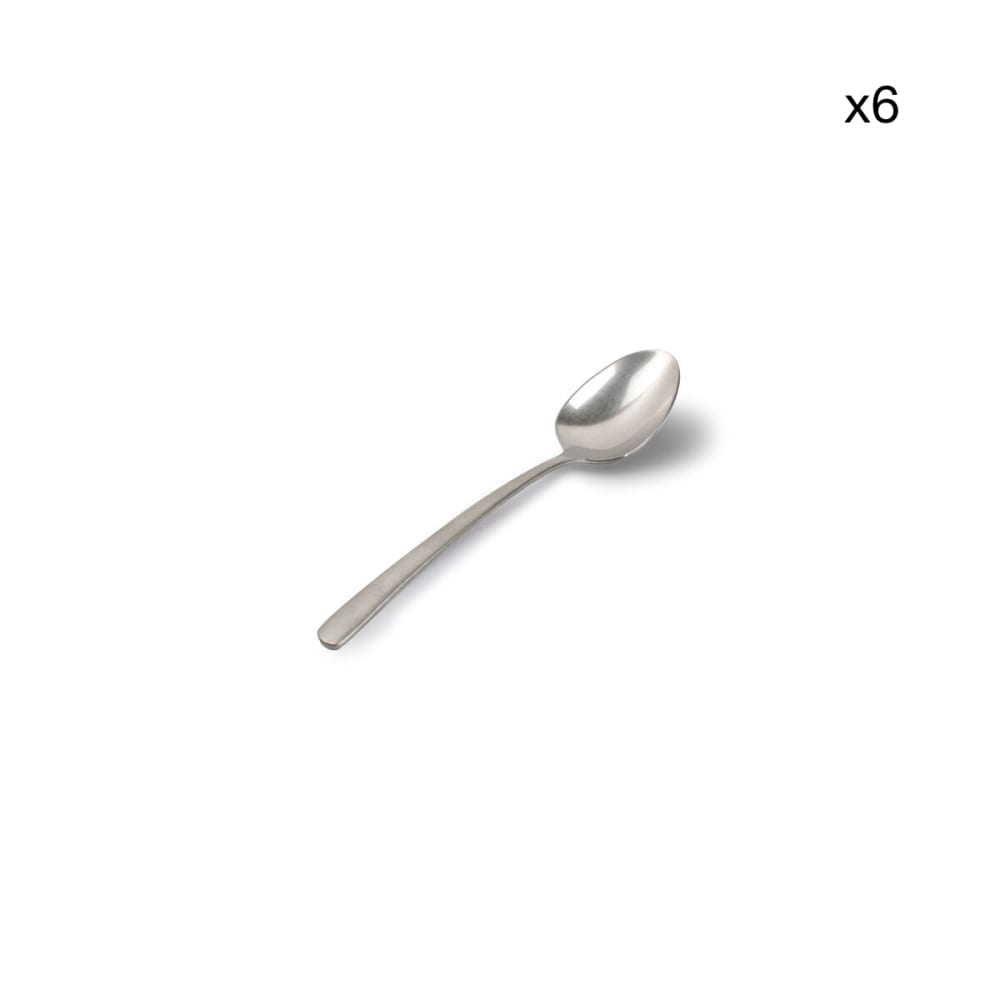 Lot de 6 cuillère de table argent en métaux 21cm