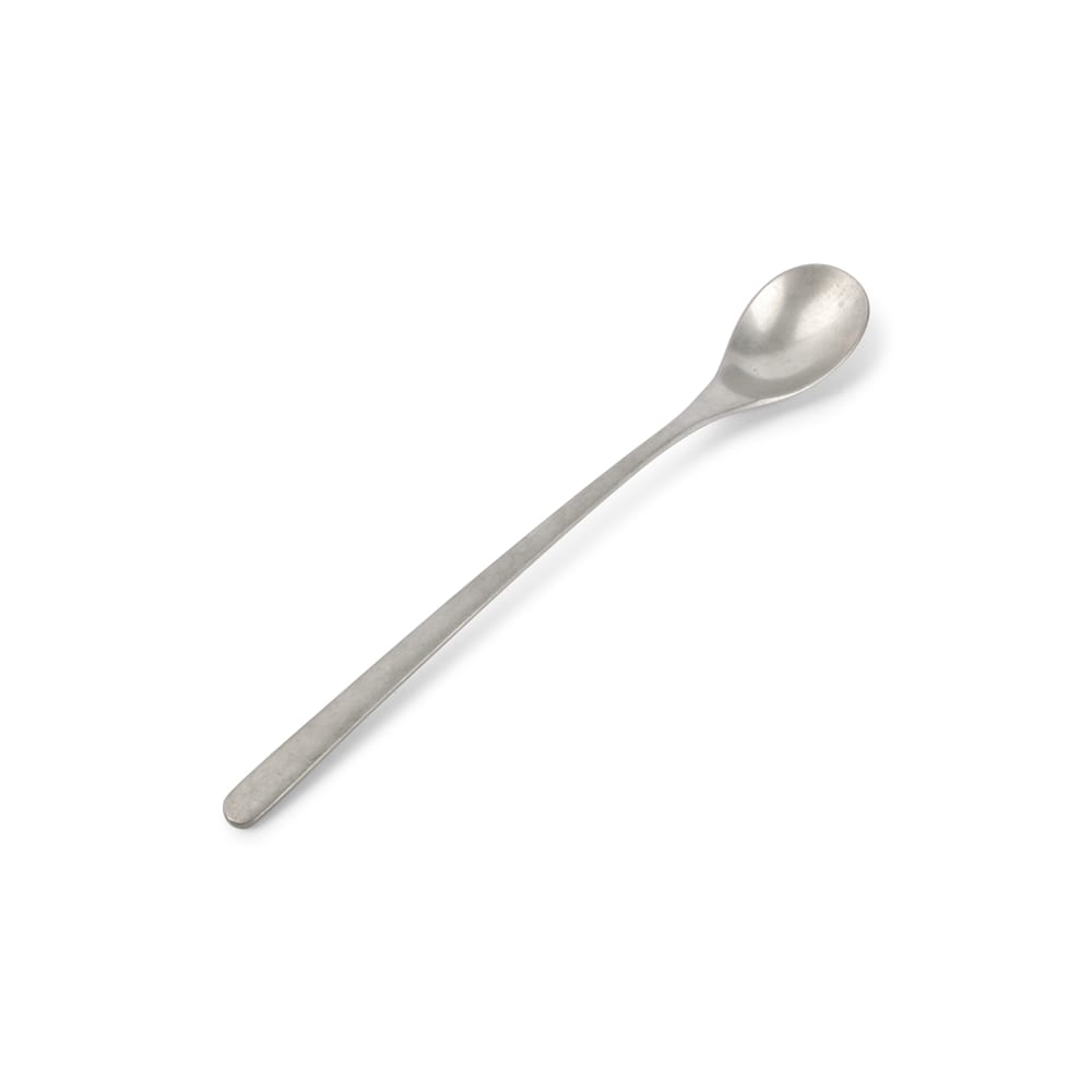 Lot de 6 cuillère à long drink argent en métaux 22cm Lot de 6 cuillère à long drink argent en métaux 22cm