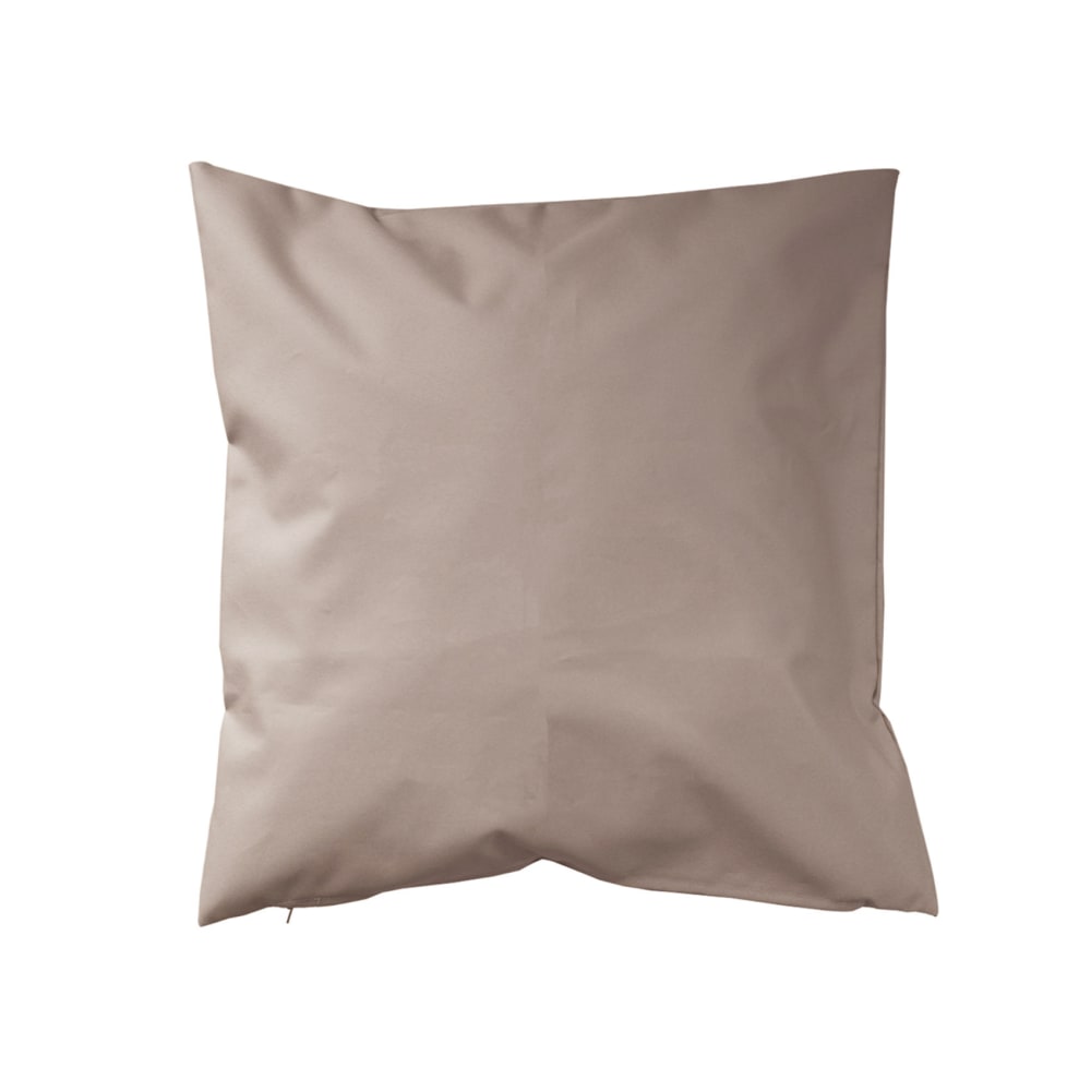 Coussin extérieur imperméable et déhoussable polyester lin 70x70 cm