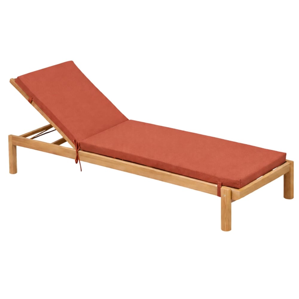 Matelas bain de soleil extérieur imperméable minorque polyester