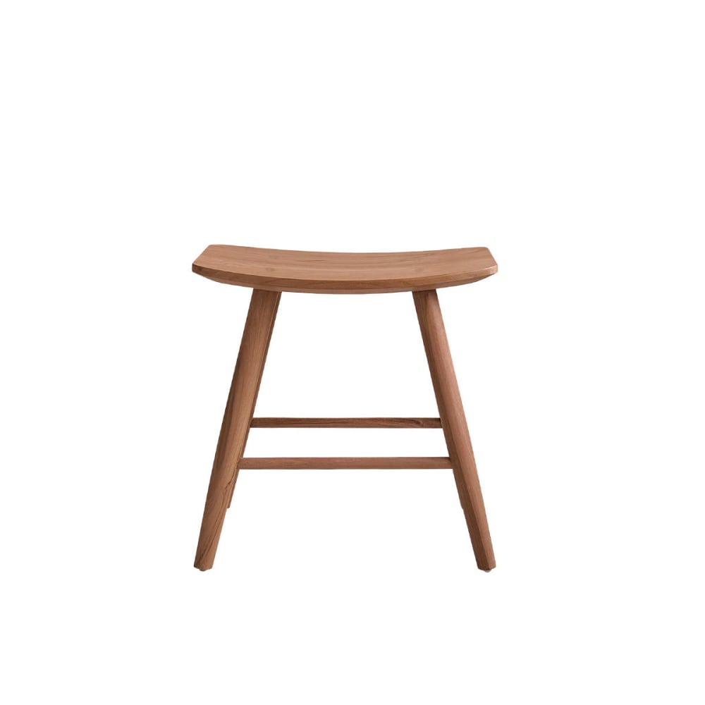 tabouret en teck massif