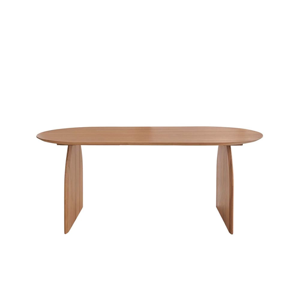 Ovaler Tisch aus massivem Teakholz 6/8 Pers - Maisons Du Monde