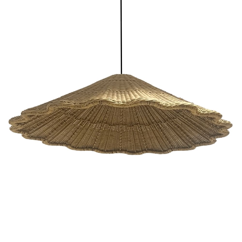 Suspension en rotin XXL