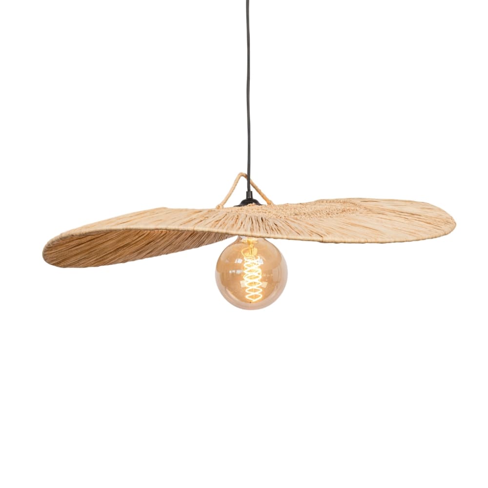 Suspension en raphia