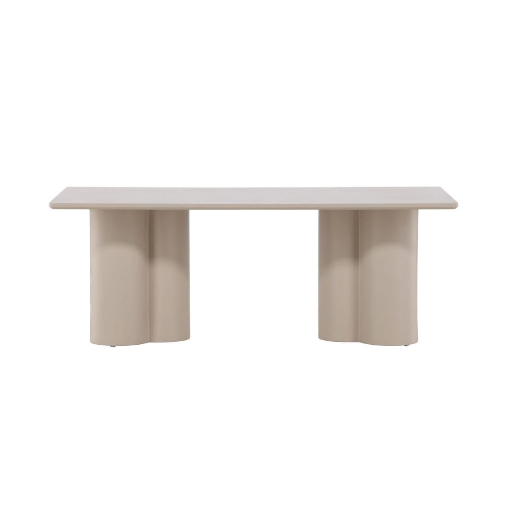 Table basse en bois 120x60cm - Beige