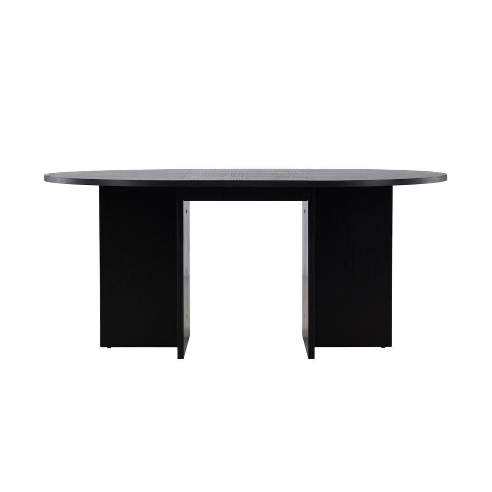 Venture Home Esstisch Str ausziehbar 120-170cm, Schwarz style modern Schwarz Spanplatte