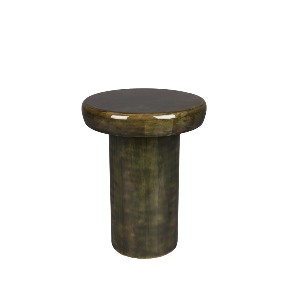 table d'appoint en bois - brillant