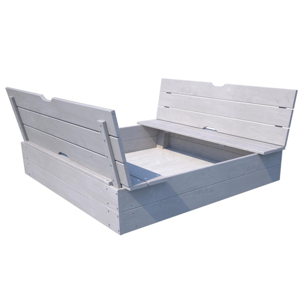 Bac à sables avec bancs