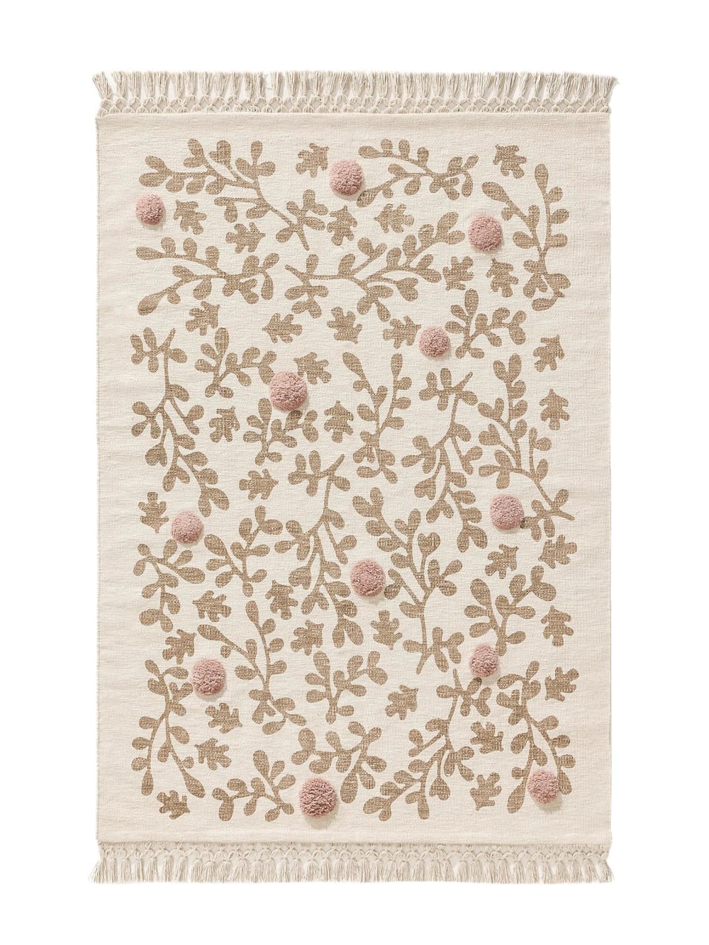 Tapis enfant crème/rose 120x170