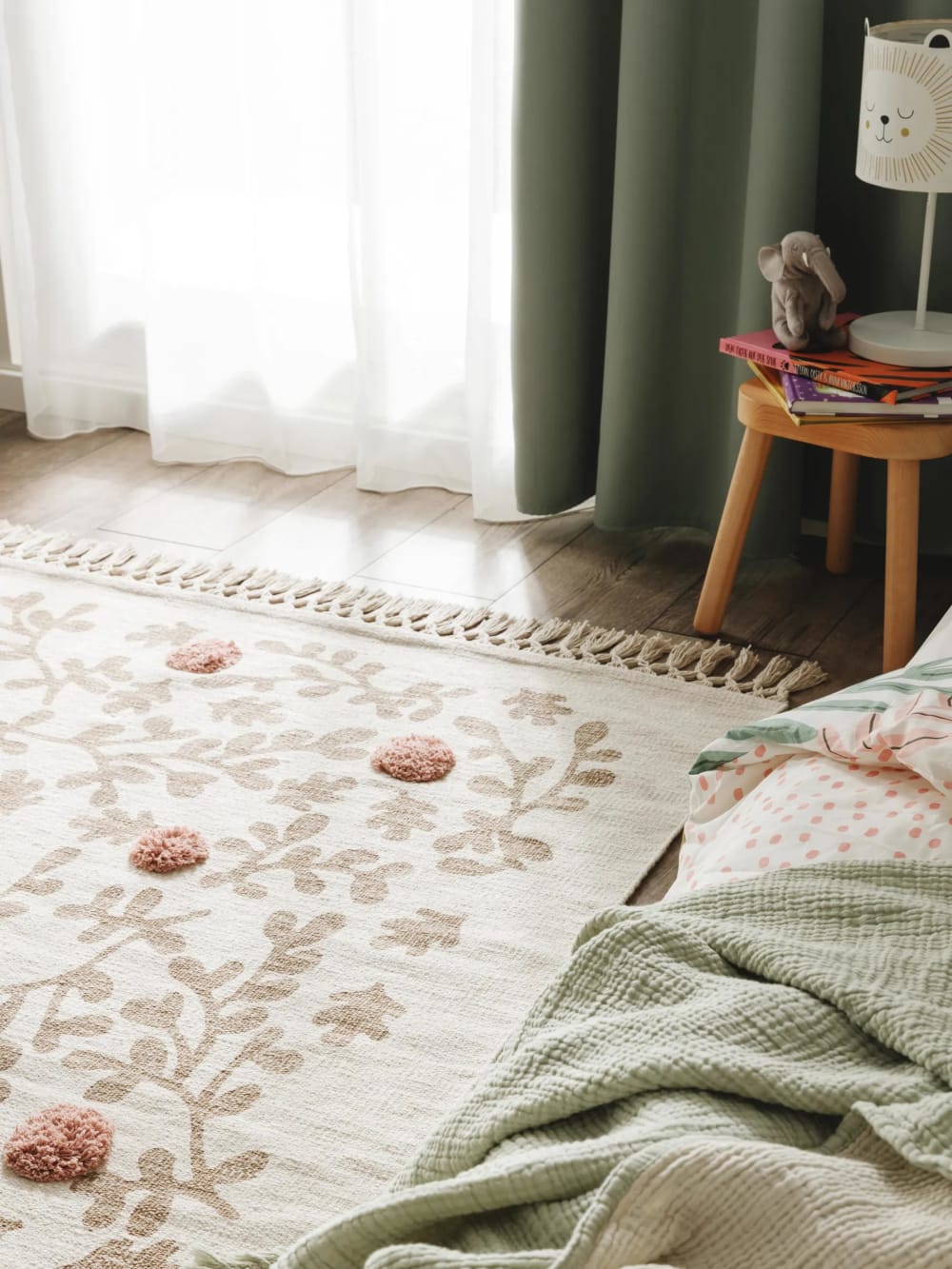 Tapis enfant crème/rose 90x130 (Benuta) - Image 2