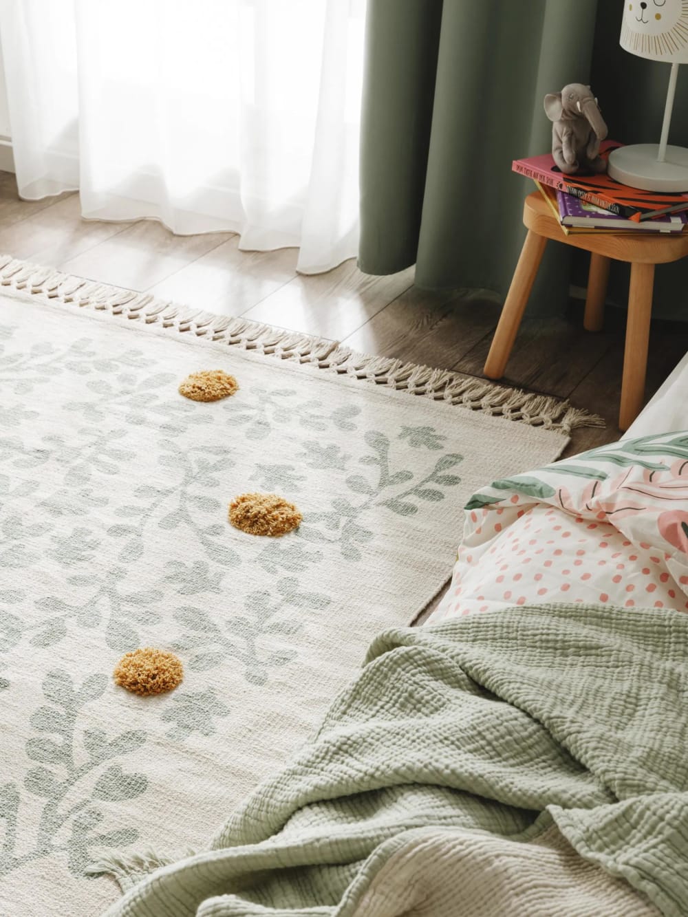 Tapis enfant crème/vert 120x170 (Benuta) - Image 2