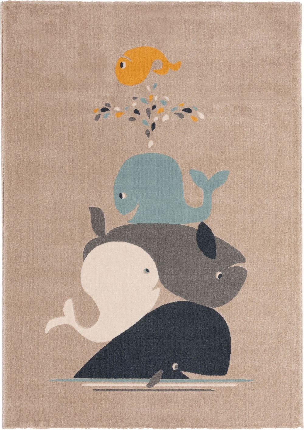 Tapis enfant beige 160x230