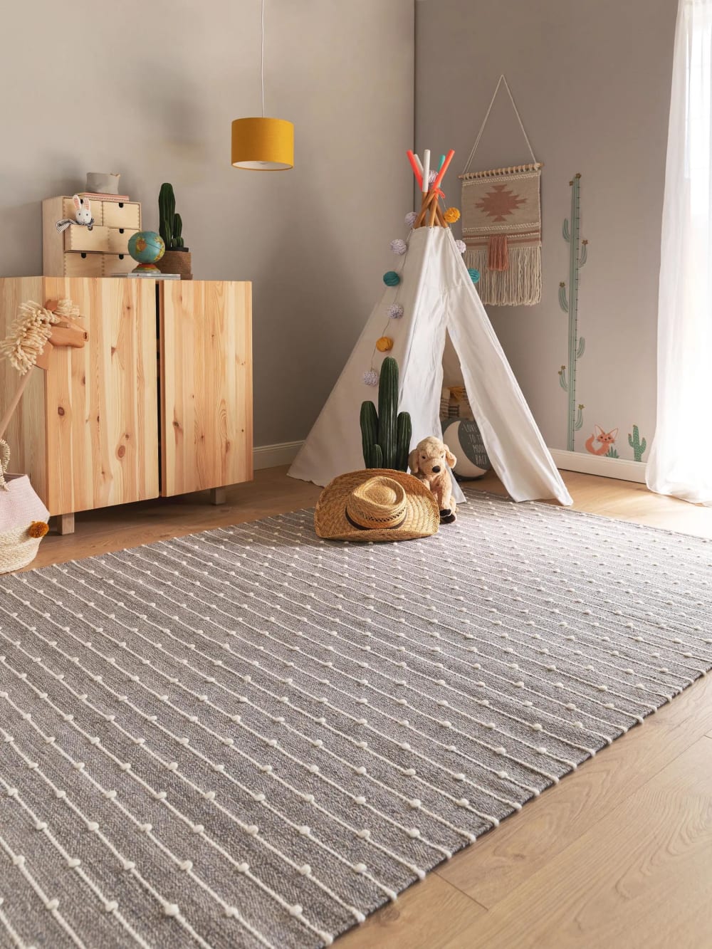 Tapis enfant gris 160x230 (Benuta) - Image 1