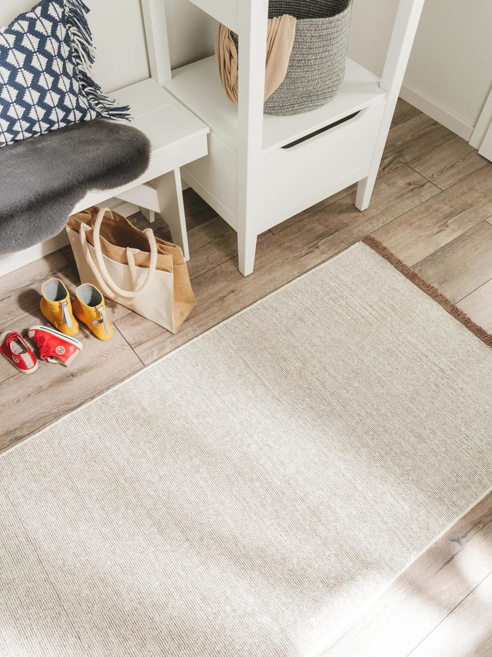 Tapis de couloir marron 80x250 — vue 4