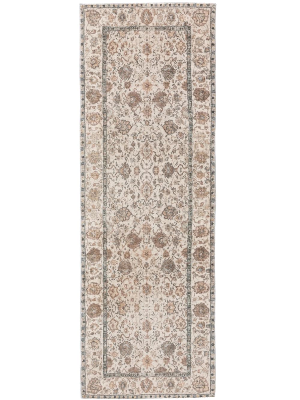 Tapis de couloir beige