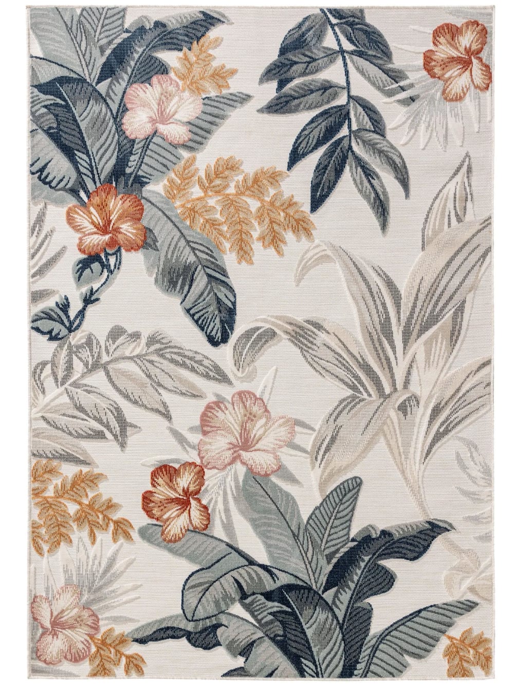 Tapis d'extérieur & intérieur multicouleur 80x150