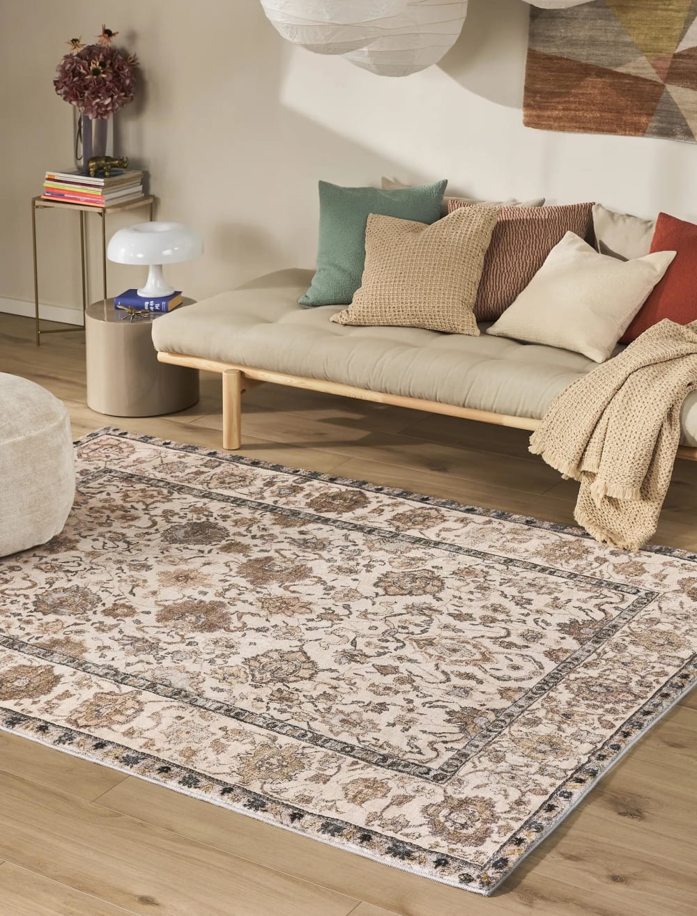 Teppich beige 200x300 - Maisons Du Monde