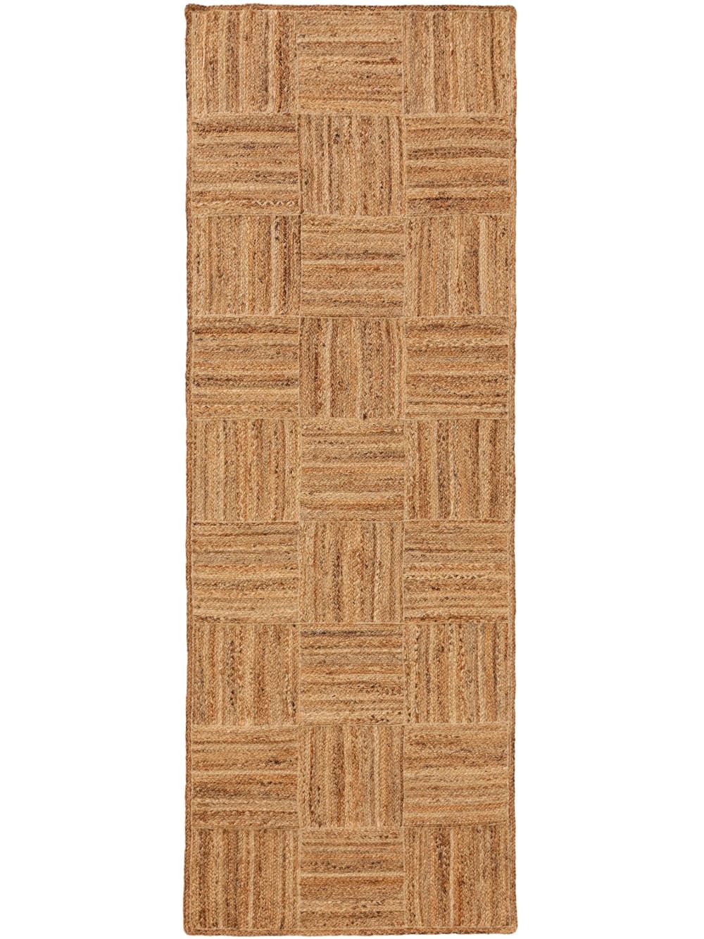 Tapis de jute marron - clair