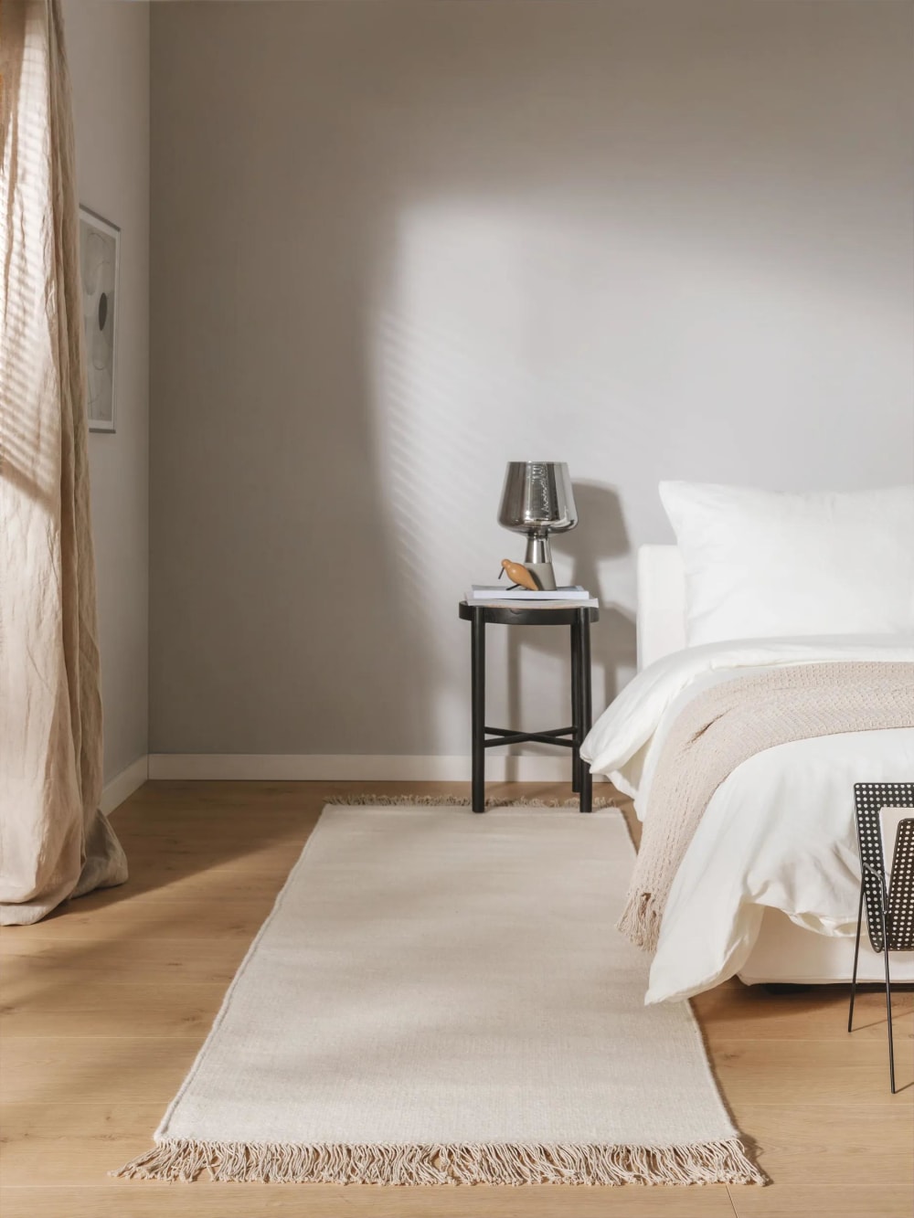Tapis crème 70x200 — vue 3