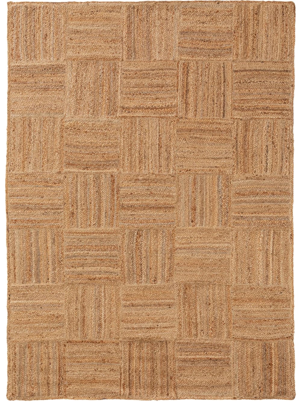 Tapis de jute marron clair 60x100