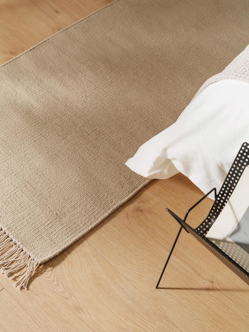 Tapis beige 80x250 — vue 4