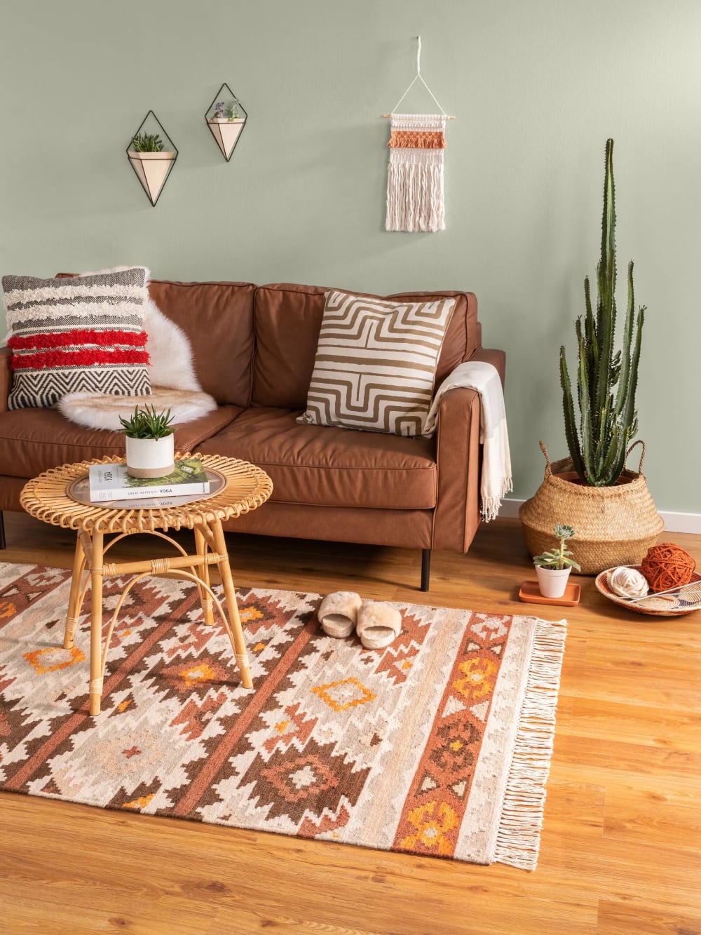Handgewebter Kelim multicolor 120x170 - Maisons Du Monde