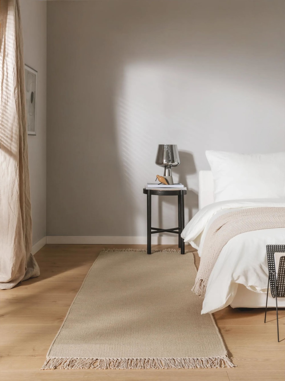 Tapis beige 70x200 — vue 3