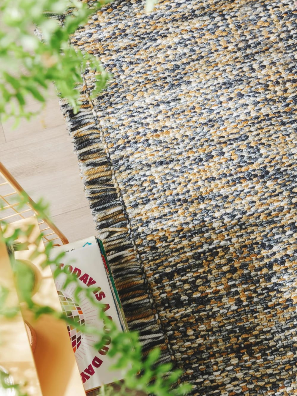 Tapis jaune 60x100 — vue 4