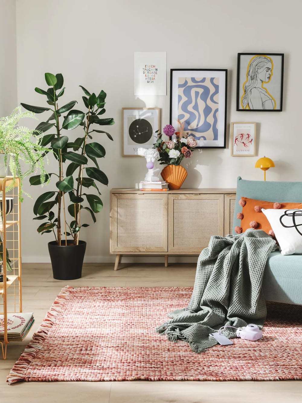 Tapis rouge 60x100 — vue 3
