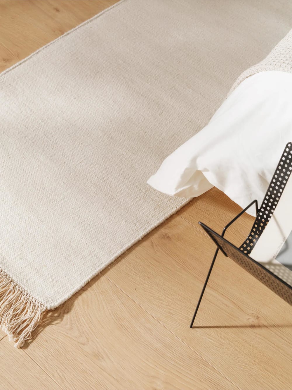 Tapis crème 80x250 — vue 4