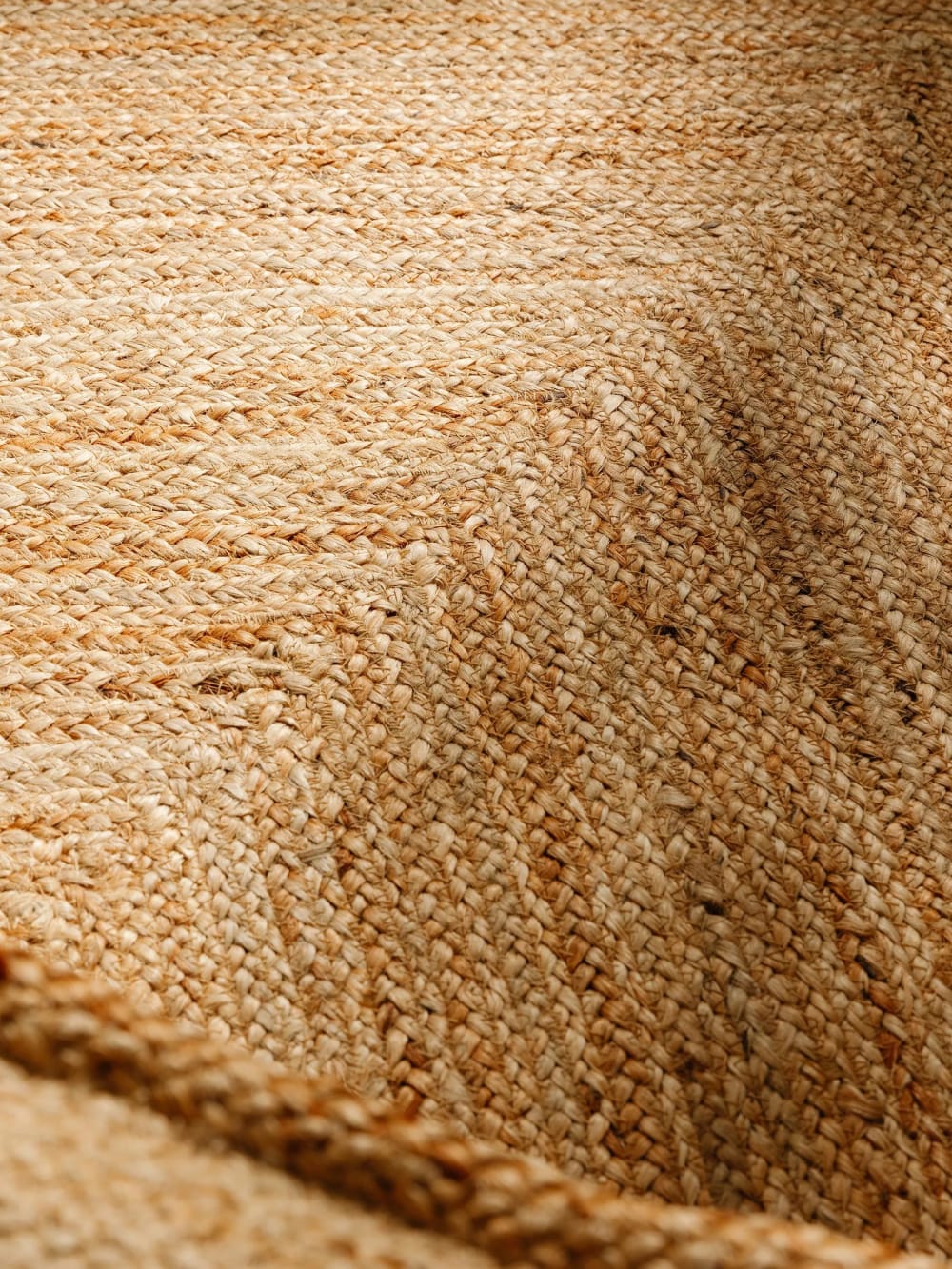 Tapis de jute marron clair 120x170 — vue 4