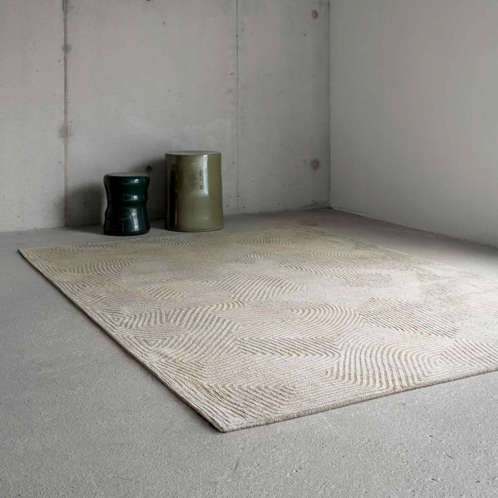 Teppich waschbar In-/Outdoor Beige 80x150 - Maisons Du Monde
