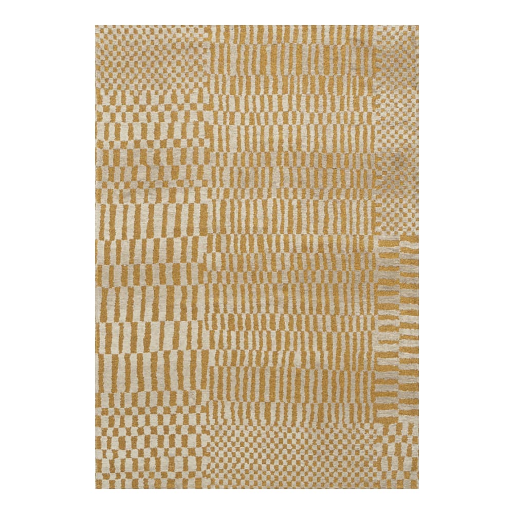 Louis de Poortere BERBER - Teppich waschbar In-/Outdoor Gelb 240x340 Gelb Pes - Polyester