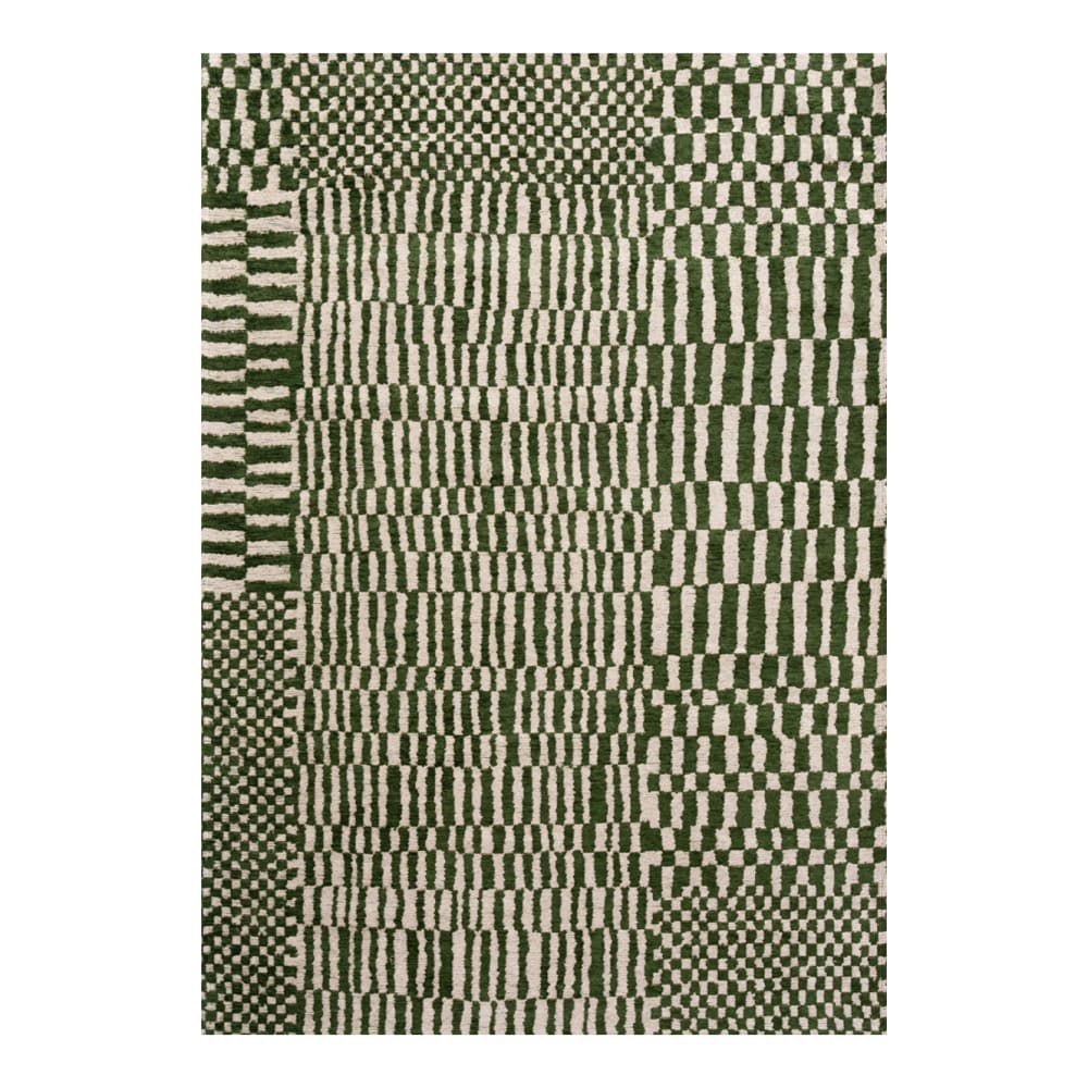 Teppich waschbar In-/Outdoor Grün 280x390 - Maisons Du Monde