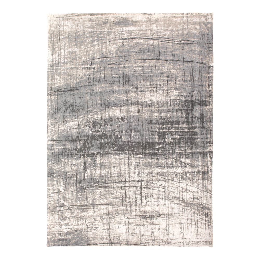 Louis de Poortere GRIFF - Teppich waschbar In-/Outdoor Grau 280x390 Grau Pes - Polyester