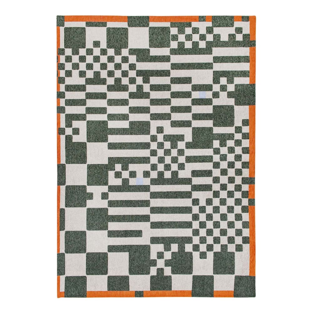 tapis salon et chambre - moderne vert