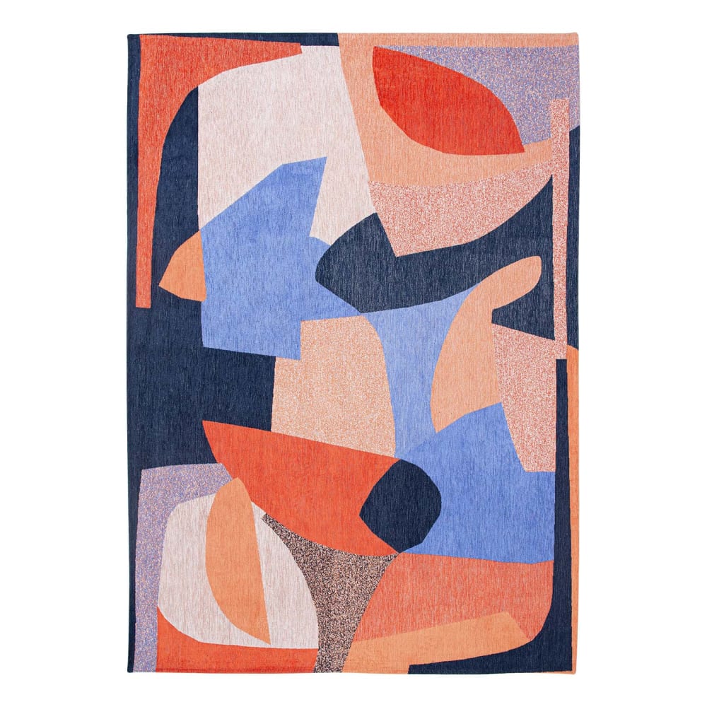 Tapis salon et chambre tissé plat 200x280 cm Multicolore