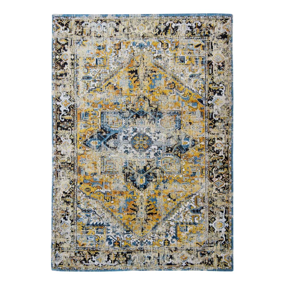 Tapis salon et chambre tissé plat 170x240 cm  Vert