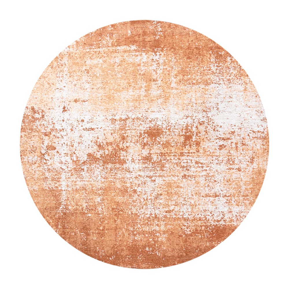 Teppich waschbar In-/Outdoor Orange 140x140 - Maisons Du Monde