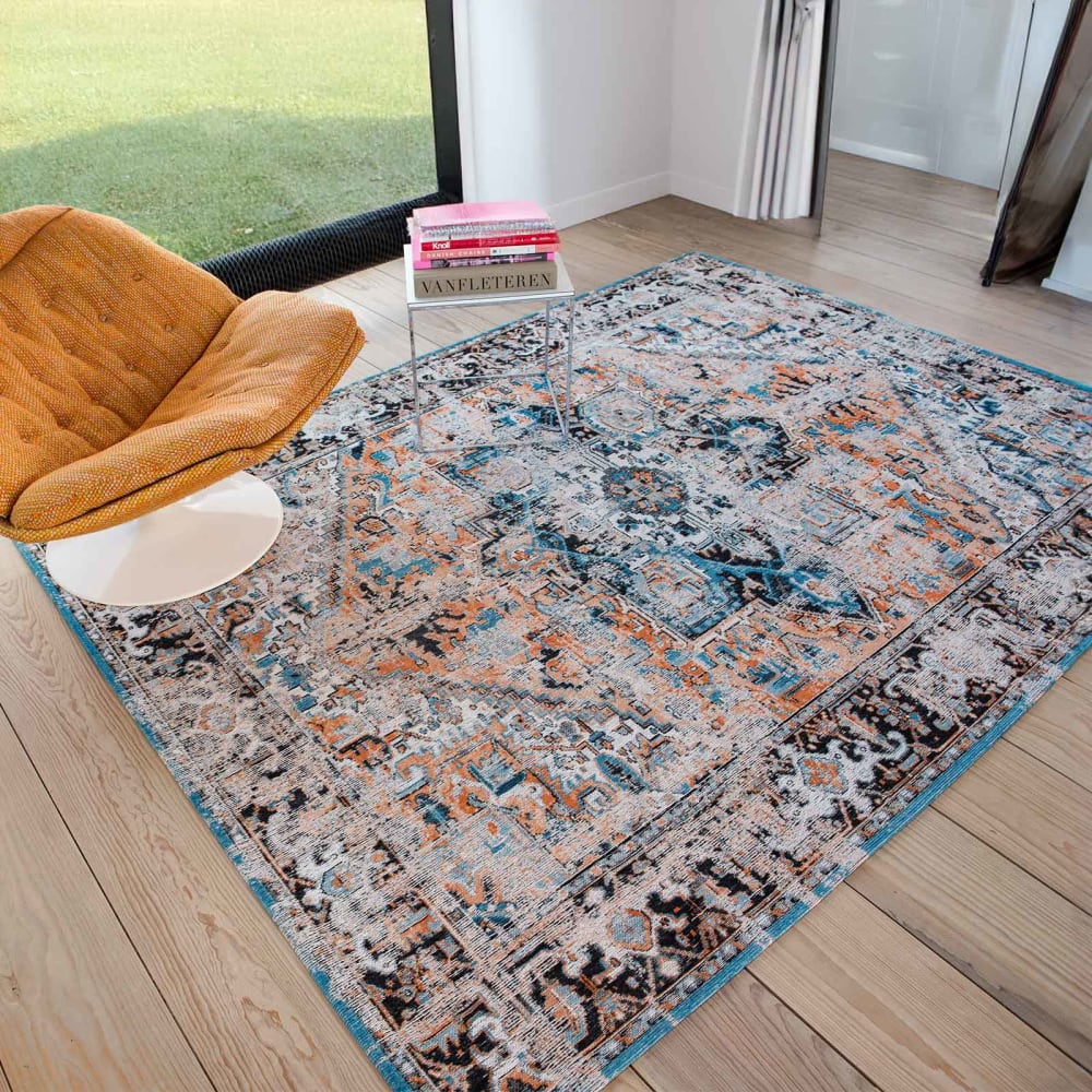 HERIZ - Teppich Rose 140x200 - Maisons Du Monde