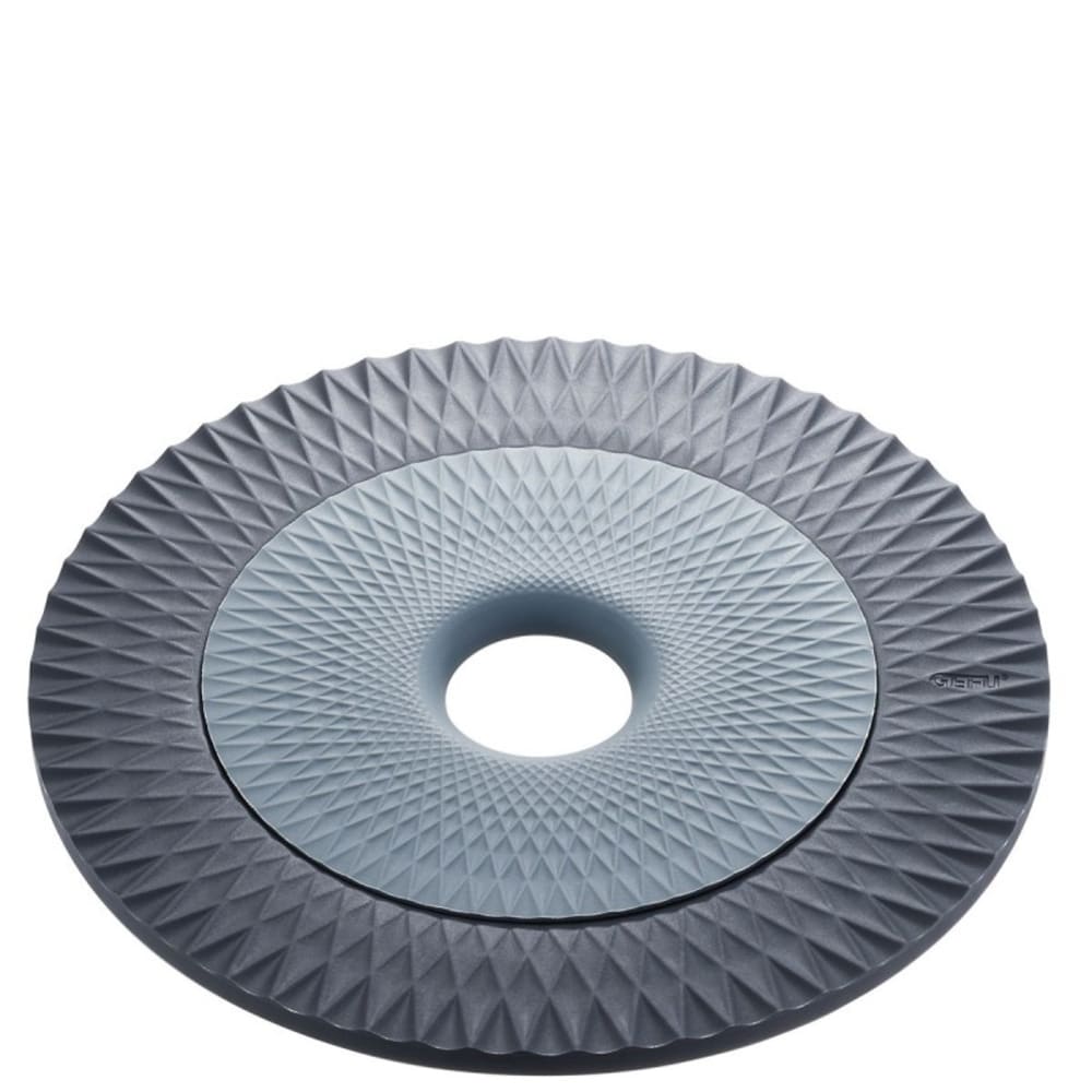 Dessous de plat en silicone noir (lot de 2)