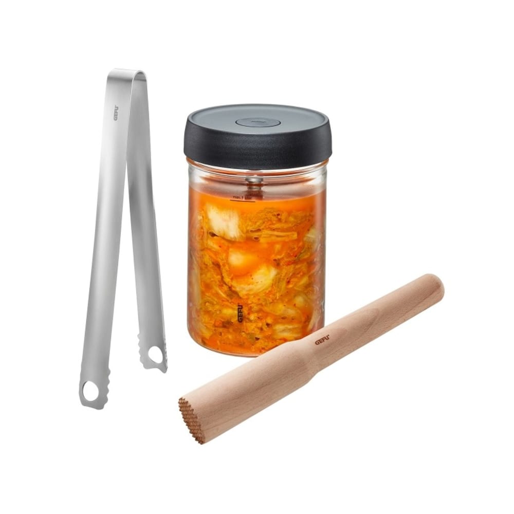 Pot fermentation en verre 1L et accessoires Pot fermentation en verre 1L et accessoires