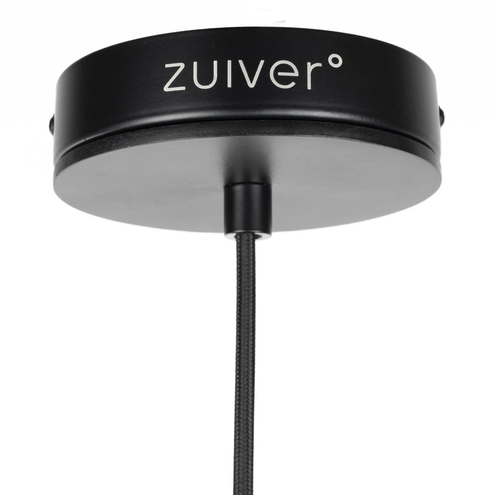 Suspension ronde en métal ø65cm - noir — vue 4