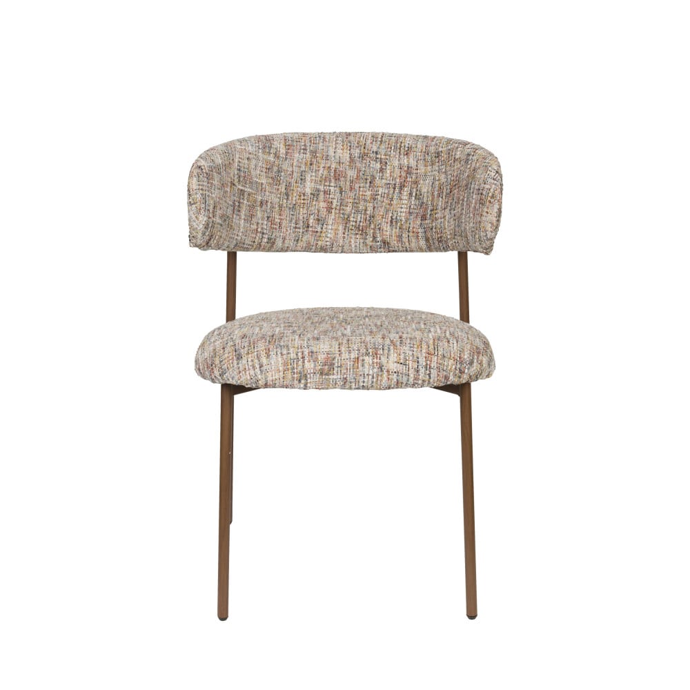 Lot de 2 chaises en tissu